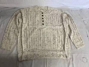 lot 154 image: Madewell Donegal Bowden Henley Sweater - XXS