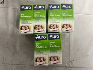 lot 107 image: 3 x 4 Packs of Auro Ear Relief Drops