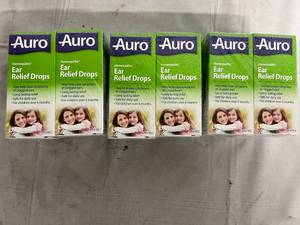 lot 108 image: 3 x 4 Packs of Auro Ear Relief Drops