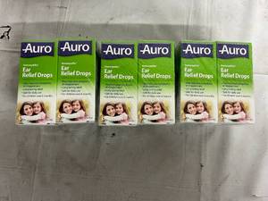 lot 111 image: 3 x 4 Packs of Auro Ear Relief Drops