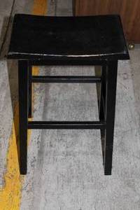 lot 28 image: Espresso Wood Bar Stool