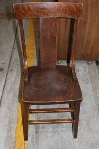lot 30 image: Vintage Wooden Chair