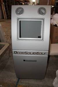 lot 35 image: Dead Solid Golf Simulator Cabinet