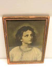 lot 6 image: 1930s Jesus Age 12 At The Temple - Heinrich Hoffman