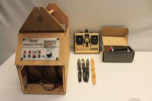 lot 14 image: Royal Power Panel and Futaba Proportional Radio Control System controller