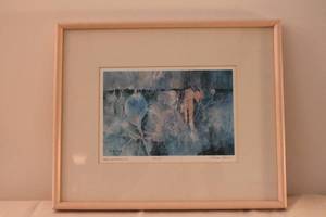 lot 1A-69 image: Veggies Numbered Watercolor by MN Artist Joyce Gow