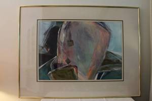 lot 1A-75 image: Framed Watercolor by Sandra Koskie