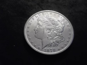 1879 S  Morgan Silver Dollar