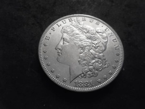 1881 O  Morgan Silver Dollar