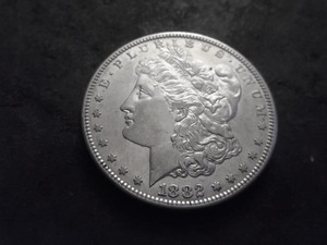 1882 S  Morgan Silver Dollar