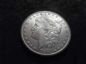 1883 CC  Morgan Silver Dollar