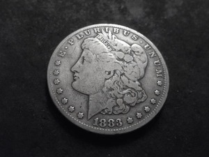 1883 CC  Morgan Silver Dollar