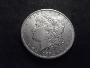 1884 O  Morgan Silver Dollar