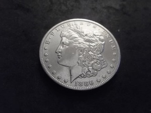 1886 O  Morgan Silver Dollar