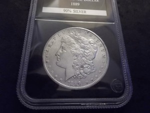 1889  Morgan Silver Dollar