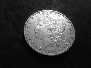 1896 Morgan Silver Dollar