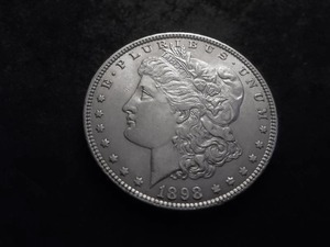 1898 Morgan Silver Dollar