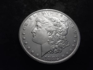 1882 CC  Morgan Silver Dollar