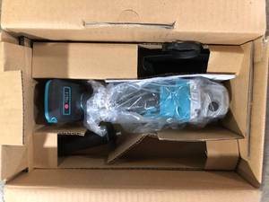 lot 24 image: Makita 18V LXT Lithium-Ion Brushless Cordless 4-1 2 in. 5 in. X-LOCK Angle Grinder with AFT, Tool Only Customer  Returns See Pictures