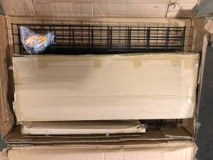 lot 30 image: VEVOR 72 in. D x 36 in. Adjustable Height Overhead Ceiling Mount Garage Rack 550 lbs. Overhead Garage Storage Rack, Black     Customer  Returns See Pictures