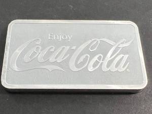 10 TROY OZ .999 FINE SILVER COCA COLA BAR