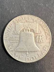 1957-D US FRANKLIN HALF DOLLAR