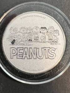 1 TROY OZ .999 FINE SILVER PEANUTS ROUND IN AIRTITE