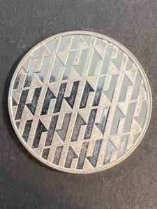 1 TROY OZ .999 FINE SILVER ASAHI ROUND