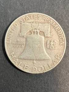 1959 US FRANKLIN HALF DOLLAR