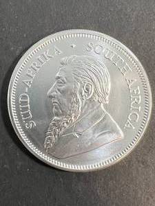 2021 SOUTH AFRICAN KRUGERRAND 1 TROY OZ .999 FINE SILVER
