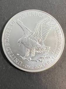2024 AMERICAN SILVER EAGLE 1 TROY OZ .999 FINE SILVER