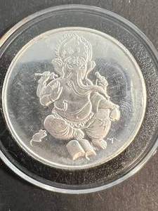 1 TROY OZ .999 FINE SILVER ROUND IN AIRTITE