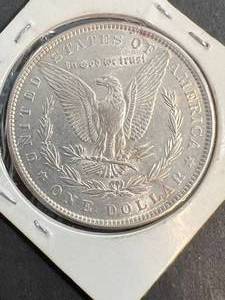 1889 US MORGAN SILVER DOLLAR