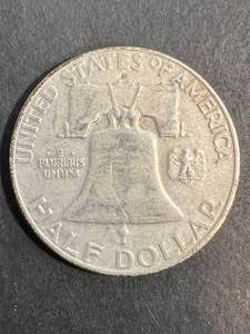 1958-D US FRANKLIN HALF DOLLAR