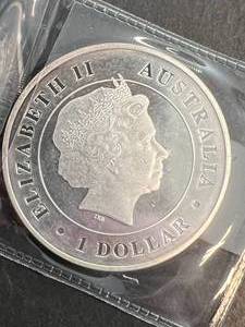 2015 AUSTRALIAN SPIDER 1 TROY OZ .999 FINE SILVER