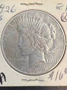 1926-S US PEACE SILVER DOLLAR