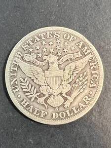 1900-S US BARBER HALF DOLLAR