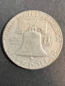 1960 US FRANKLIN HALF DOLLAR