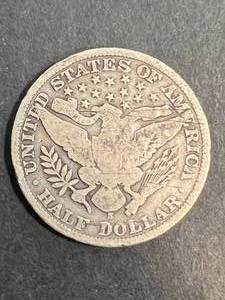 1901-S US BARBER HALF DOLLAR