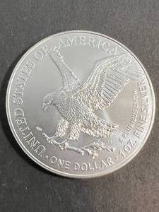 2024 AMERICAN SILVER EAGLE 1 TROY OZ .999 FINE SILVER
