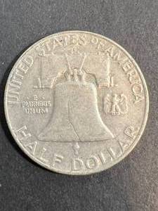 1960-D US FRANKLIN HALF DOLLAR