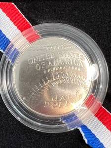 2014 NATIONAL BASEBALL HALL OF FAME UNC HALF DOLLAR