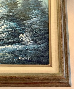 lot 112 image: Beautiful Framed Original Oil on Canvas Painting