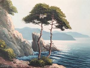 lot 22 image: Framed Scenic Original Oil Painting by Normand