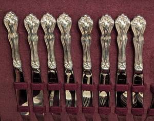 lot 8 image: Westmorland Sterling Silver Flatware Set