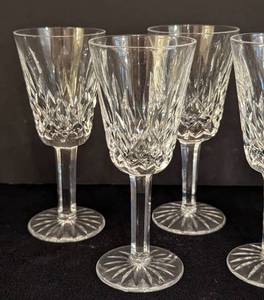 lot 32 image: Waterford Crystal Lismore Cordial Glass Set