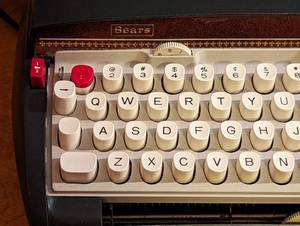 lot 175 image: Sears Medalist Electric Typewriter