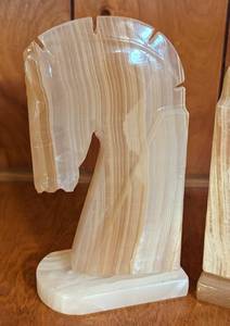 lot 191 image: Pair of Vintage Horse Head Bookends