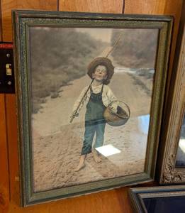 lot 235 image: Assorted Vintage Framed Prints