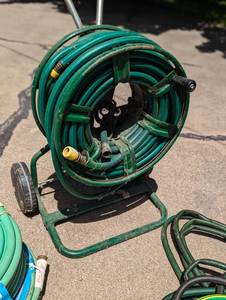 lot 266 image: Assorted Hoses and Reel